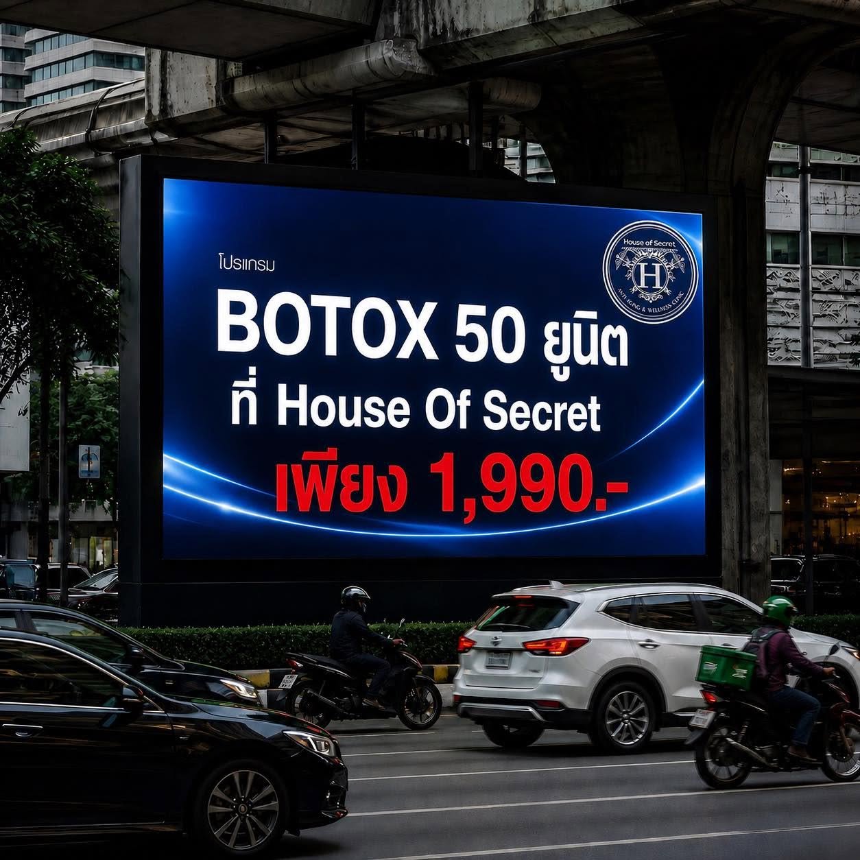 BOTOX 50 ยูนิต ราคาแรงจนต้องมองซ้ำ
